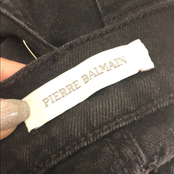 Balmain black denim jeans - Picture 7 of 7